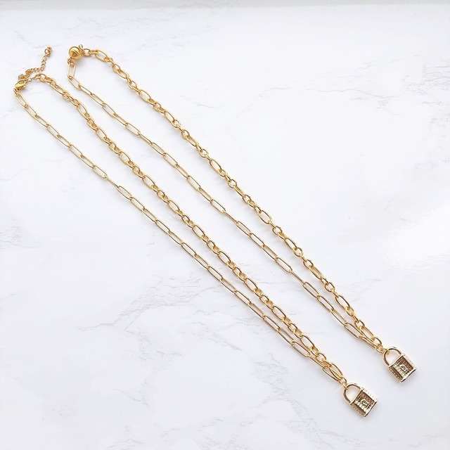 T様専用　人気ネックレス再販！キーチャームサージカルステンレスチェーンネックレス