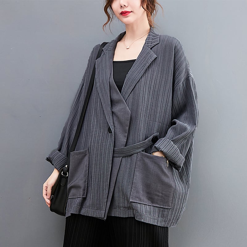 レイヤードテーラードジャケット（2色）10416 | さらり＊ふわり