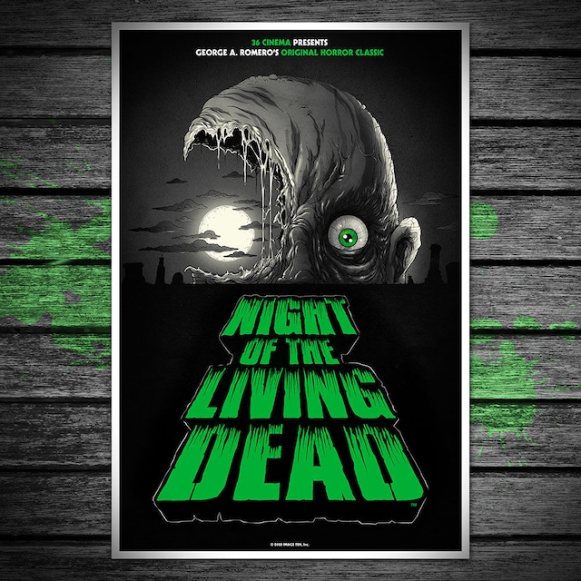Night of The Living Dead Poster by Alex Pardee