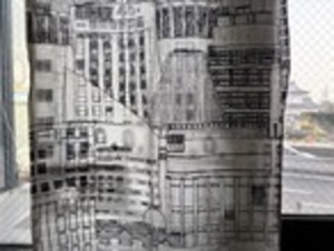 LANDSCAPEカーテン [サイズ: 高さ1800×横1000]