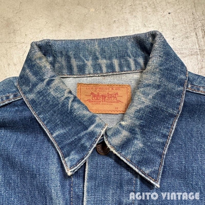 60's~ LEVI'S リーバイス 70505 デニムジャケット Big E 60's~ LEVI'S リーバイス 70505 デニムジャケット Big E