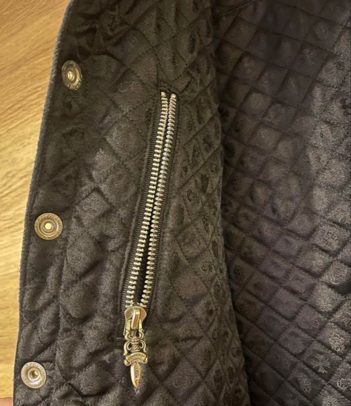CHROME HEARTS クロムハーツ シャツ バンブルジャケット ネルシャツ