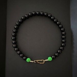 TEKUTEKUネックレス×ネオングリーン