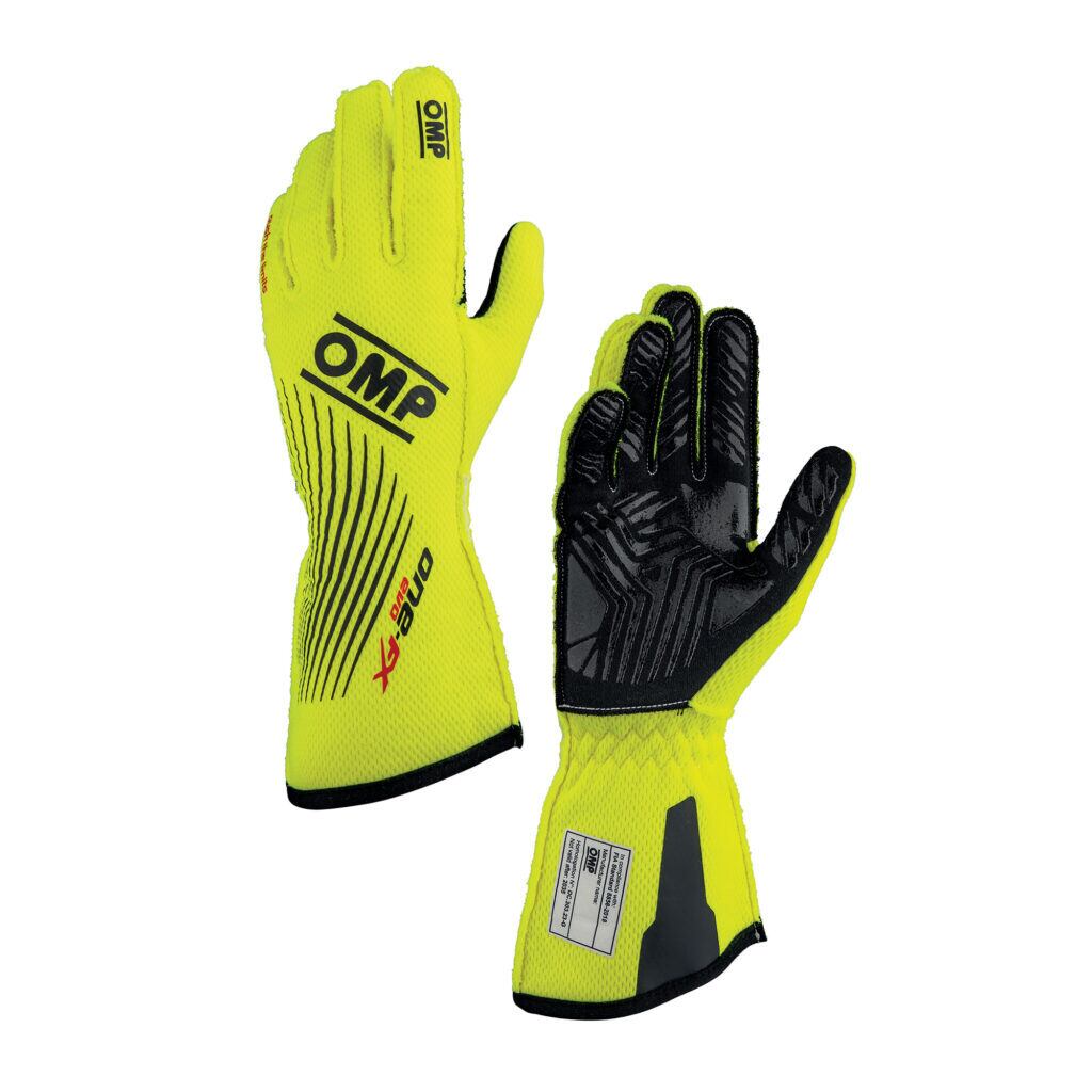 IB0-0773-C01#099 ONE EVO FX GLOVES my2026 FIA 8856-2018 FLUO
