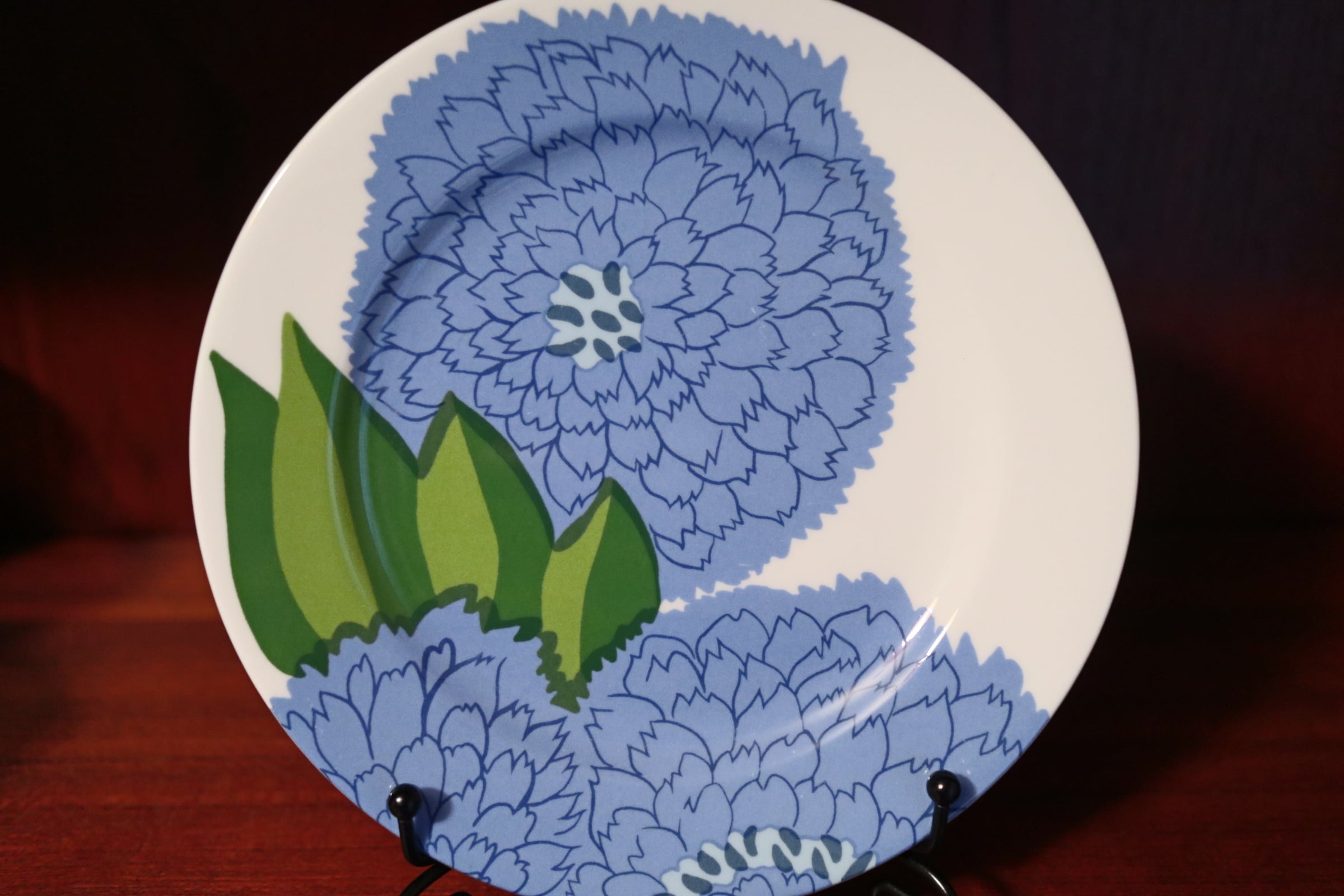 marimekko プリマヴェーラ 20cm プレート イッタラ×マリメッコ プリマヴェーラ プレート20cm ブルー | Kiitos