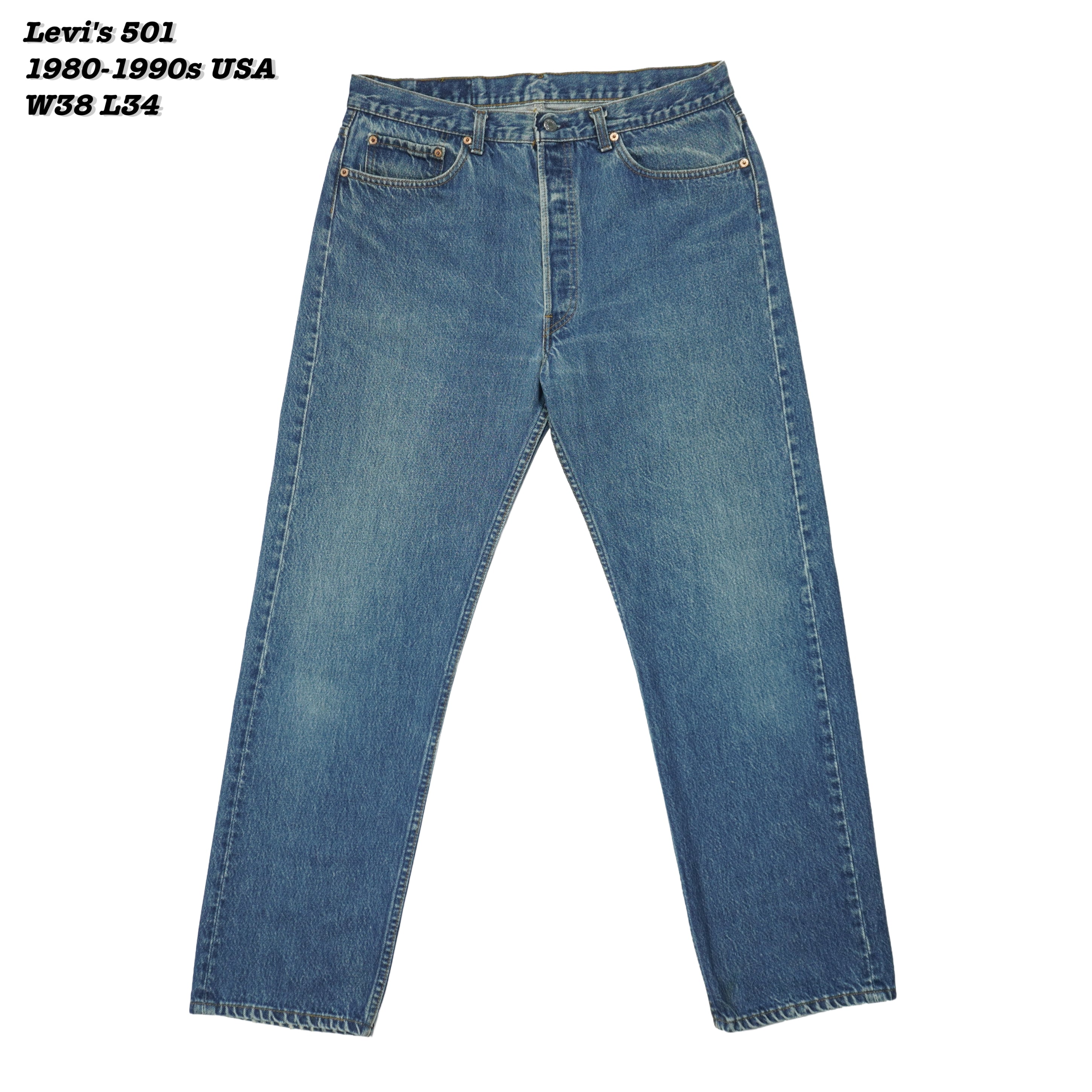 A172】Levis 505 made in Canada W36 L32 140th Anniversary Model