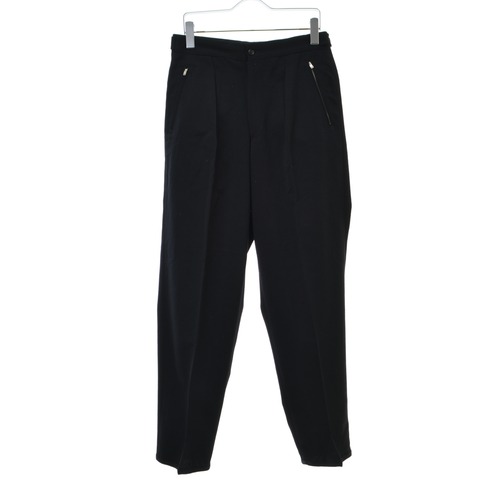 COMME des GARCONS HOMME PLUS / コムデギャルソンオムプリュス80s archive PP-05022 ジップポケット プリーツ テーパード スラックスパンツ