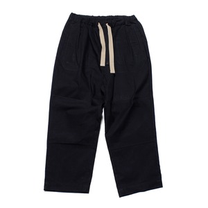 Enharmonic TAVERN Wide Easy Pants N/C Oxford -black <LSD-AH3P1-A>