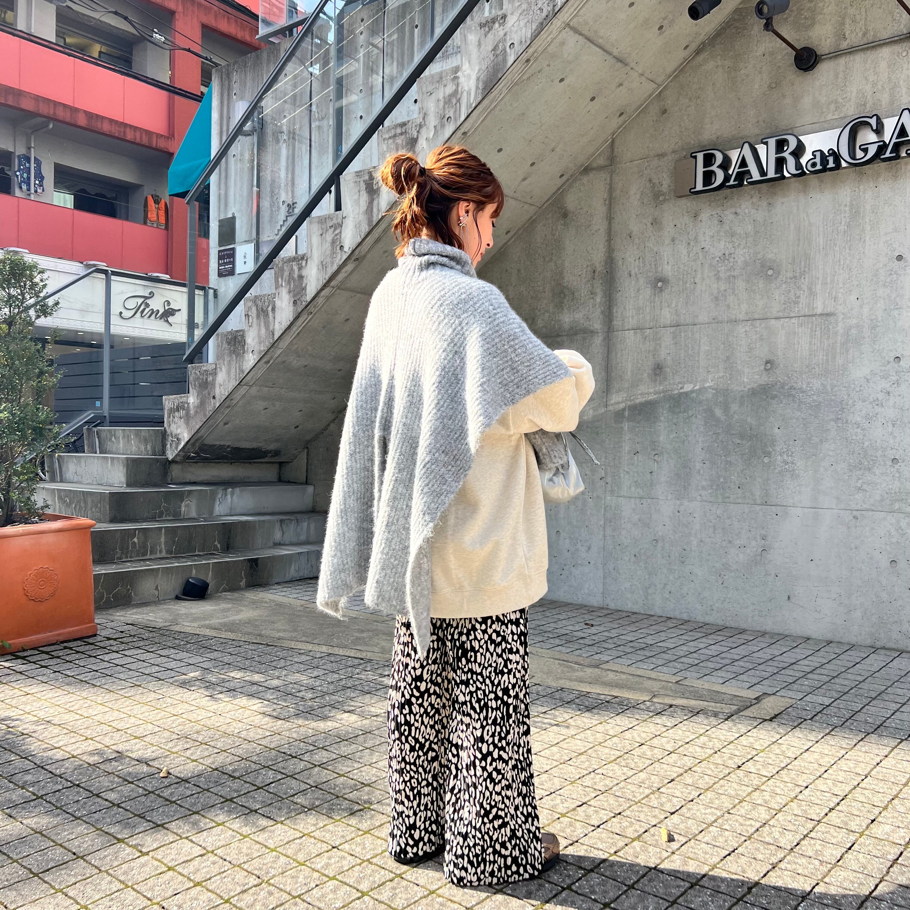 スヌードアシンメトリーポンチョ【ro-32020-z】宅配便送料無料/宅配便