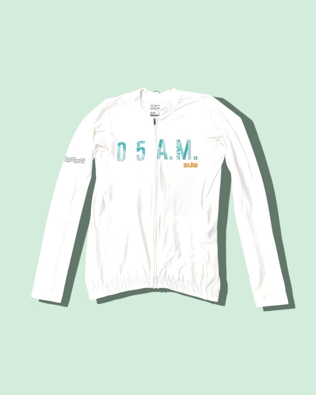 White Collection / 長袖 ホワイト✖️グリーン | 【公式】SUB Jersey