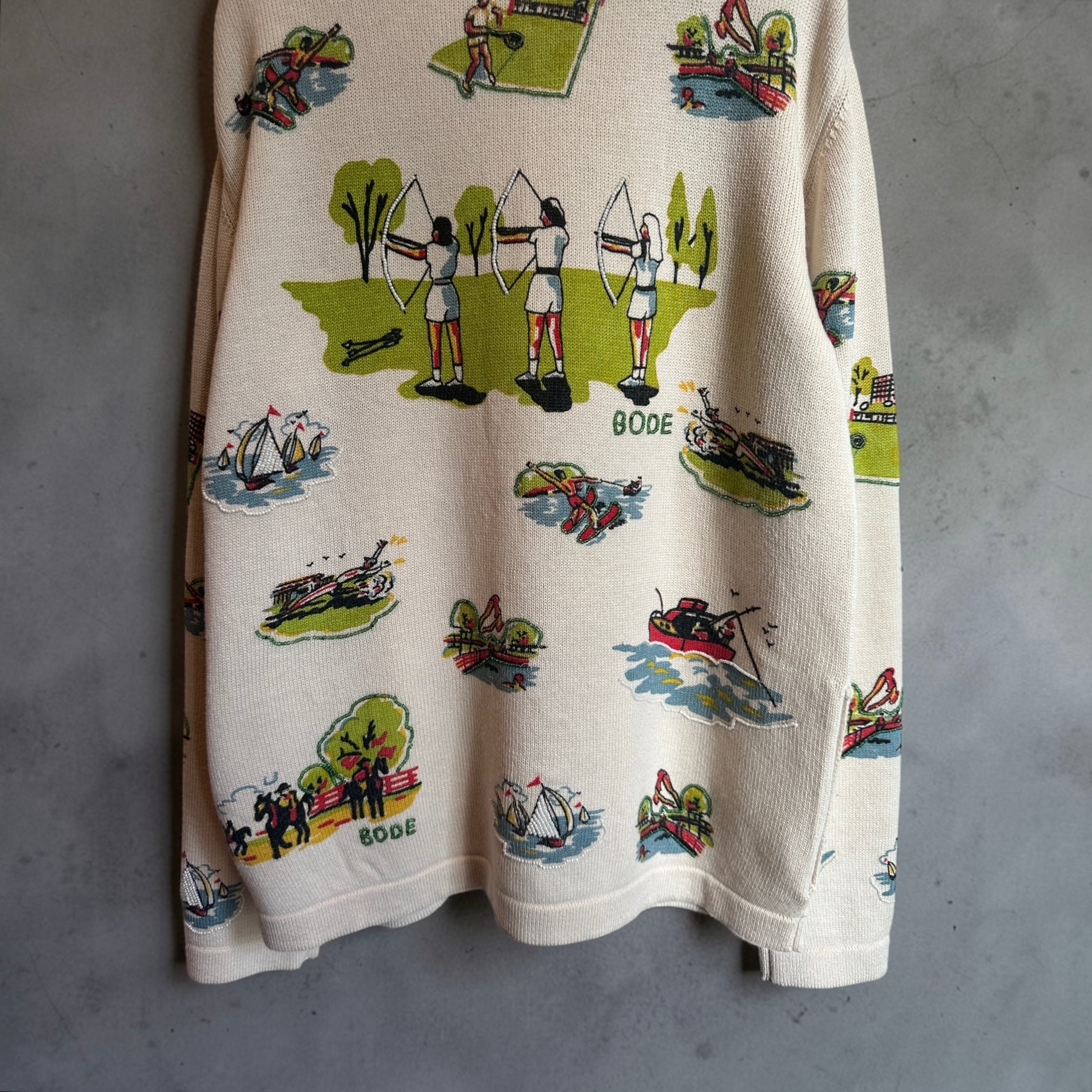 BODE  [BEADED CAMP CARDIGAN]