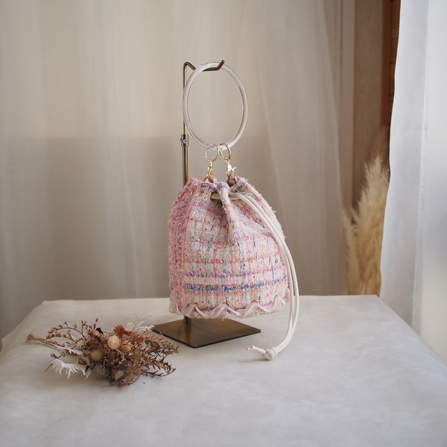 Agnès Round mini巾着