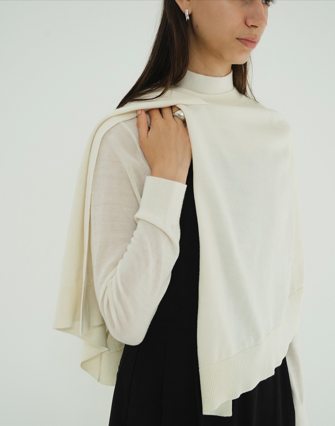 CLANE CAPE SET KNIT TOPS