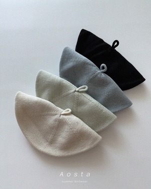予約 : Knit Beret〔aosta〕