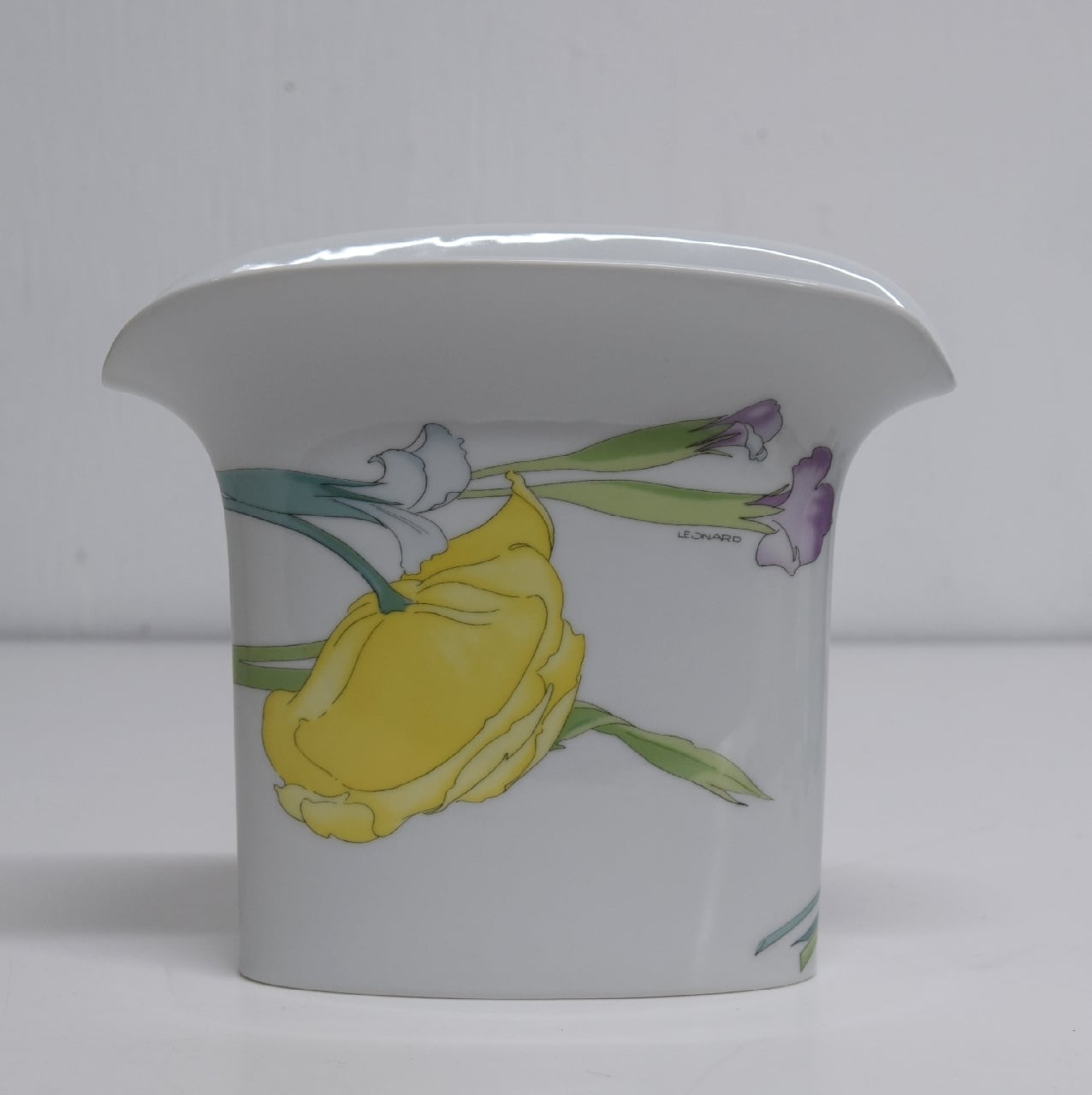 フッチェンロイター LEONARD PARIS 花文様の花瓶 DECORE LOUXOR 箱付