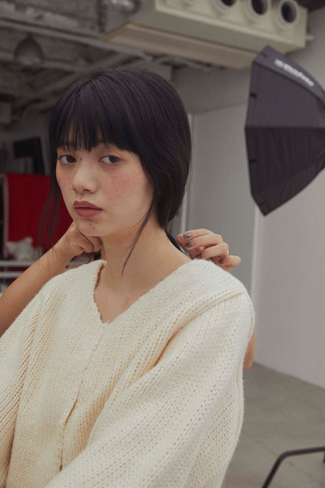 DU250724 Knit Short Cardigan