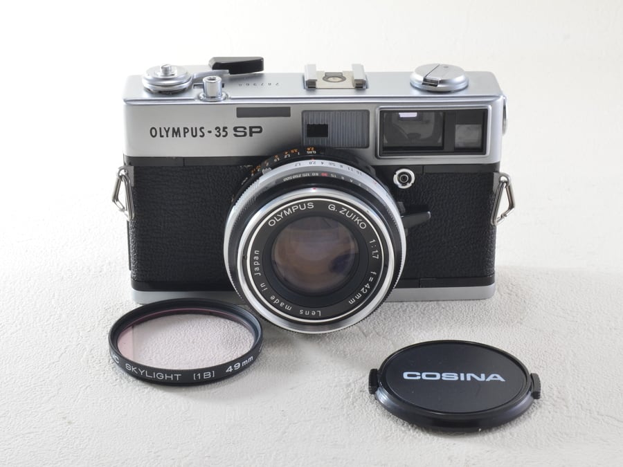 レア 整備済 完動品 Olympus 35 SP 42mm F1.7 美品 ⑤