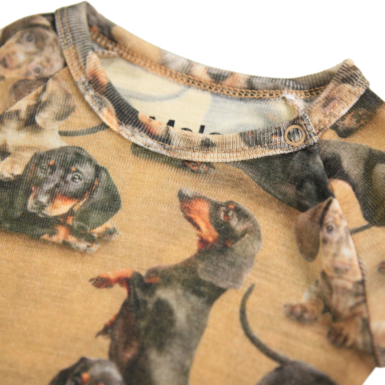 ＜MOLO＞ダックスフント ロンパース Farai Wool Bodystockings(Dachshunds) - 3