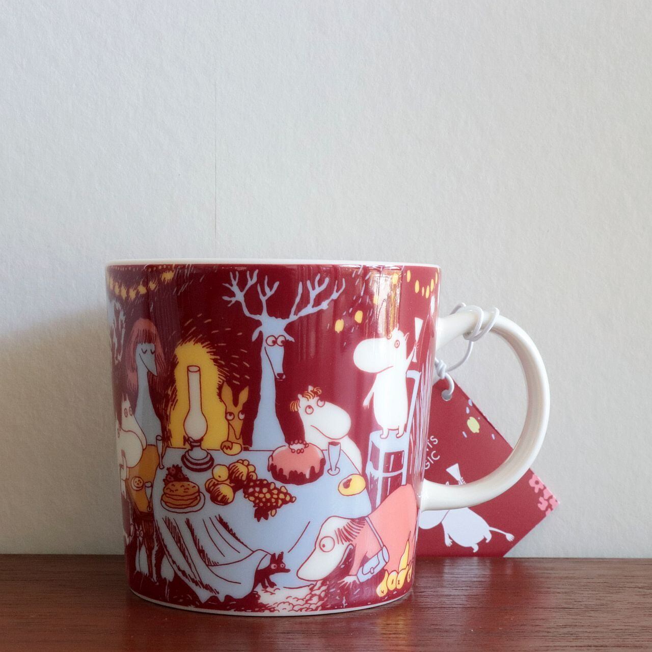 【emi⭐︎】ムーミン c7713】ムーミンマグ フェスティブモーメント 0.3L ［ARABIA/Finland