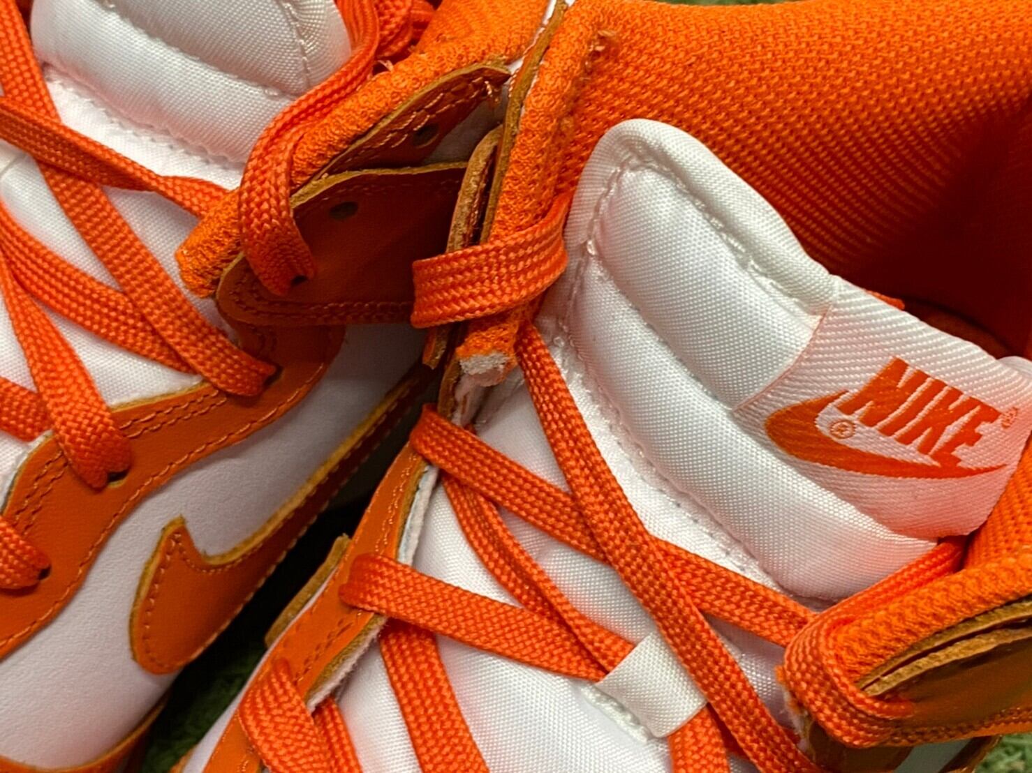 NIKE WMNS DUNK HIGH ORANGE BLAZE DD1869-100 23.5cm 92192 | BRAND 