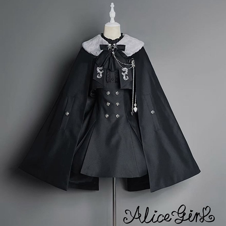 予約商品 ゴスロリ 暗夜執事 ショートジャケット ALICEGIRL ダーク