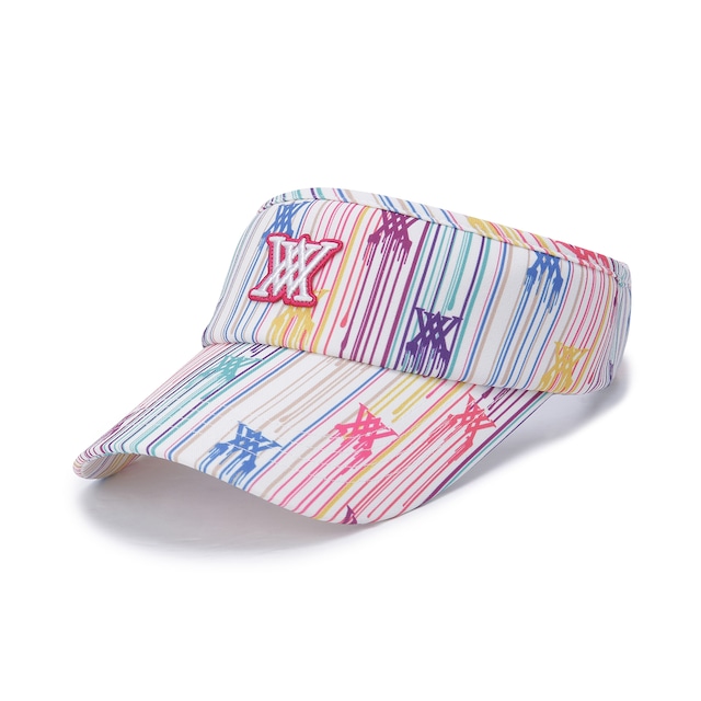 (U) COLOR PATTERN VISOR [サイズ: S(AGEUUCP22MUS)] [カラー: MULTI]