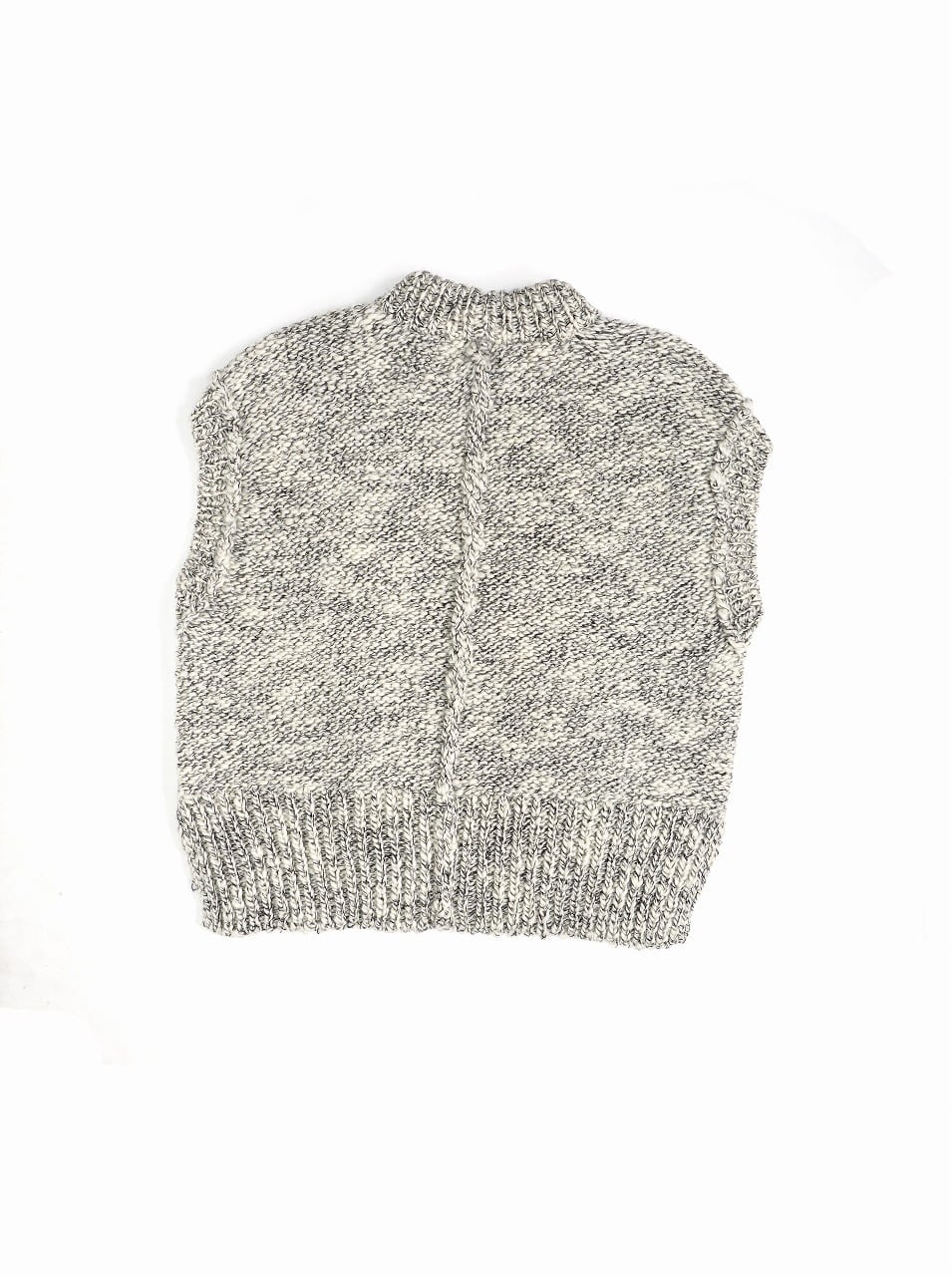 Hand Framed Chunky Mock Vest