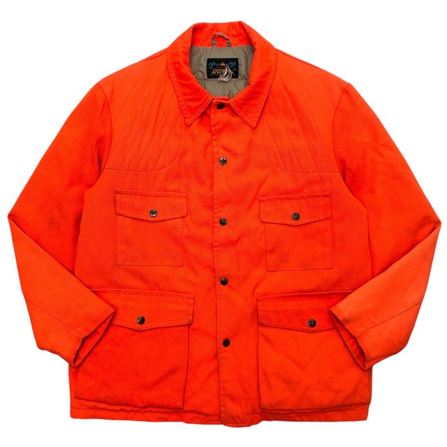 1960'S VINTAGE EDDIE BAUER HUNTING DOWN JACKET ORANGE