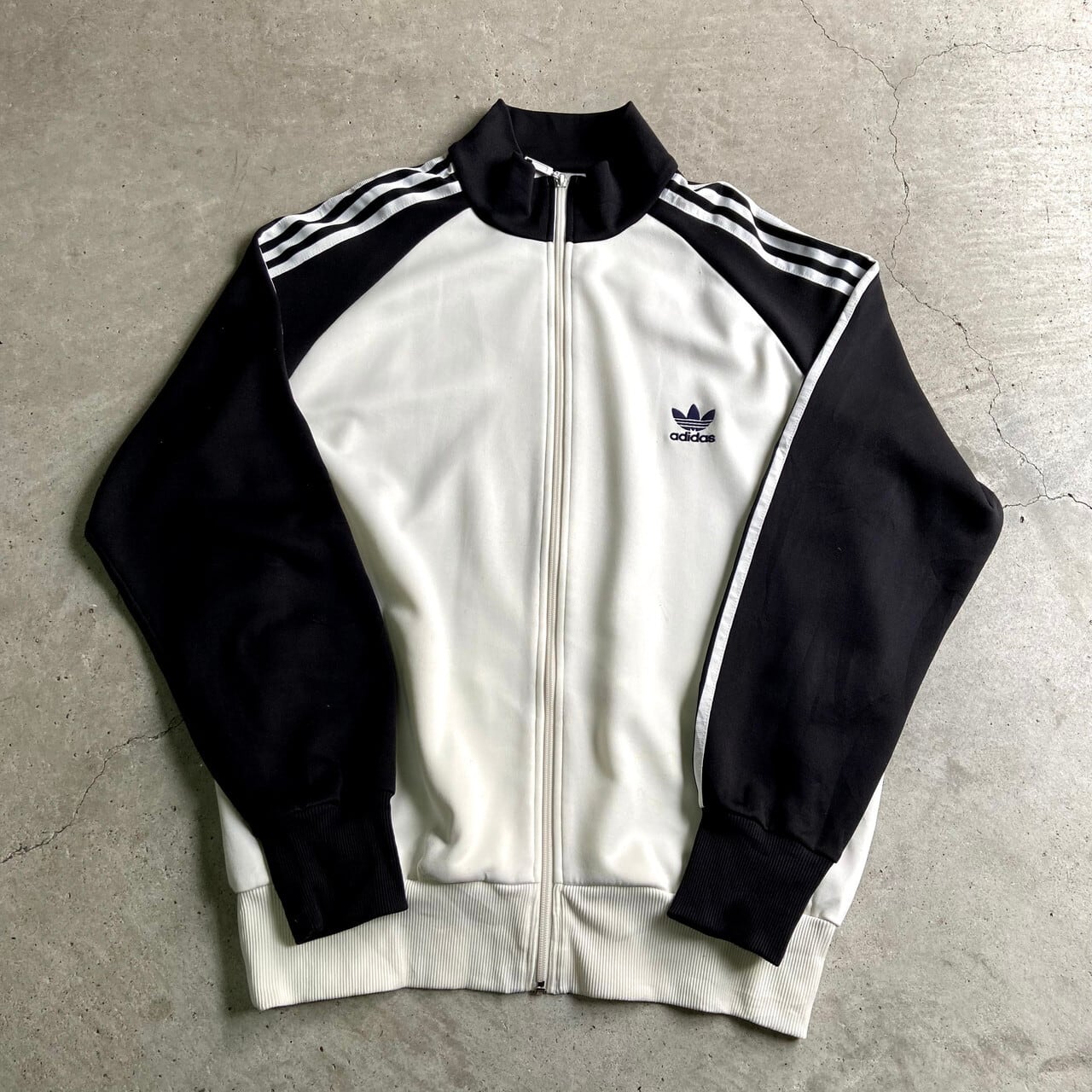 XLサイズ 希少美品 adidas アディダス トラックジャケット ジャージ 黒