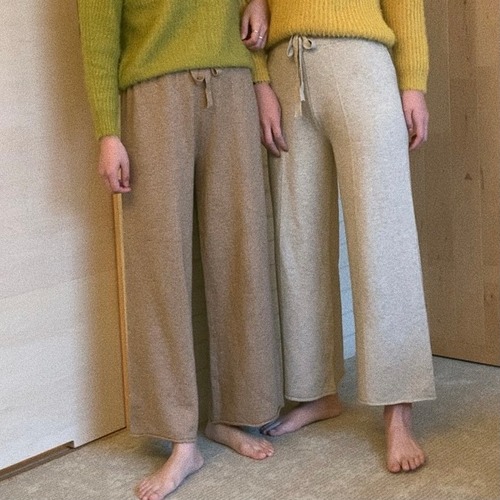 【import】holiday knit pants