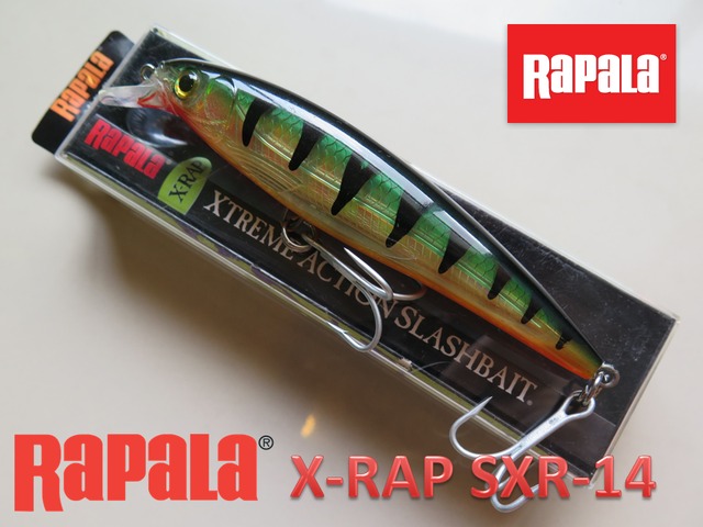 ラパラ　Rapala X-RAP SXR-14  Perch F-L45-03