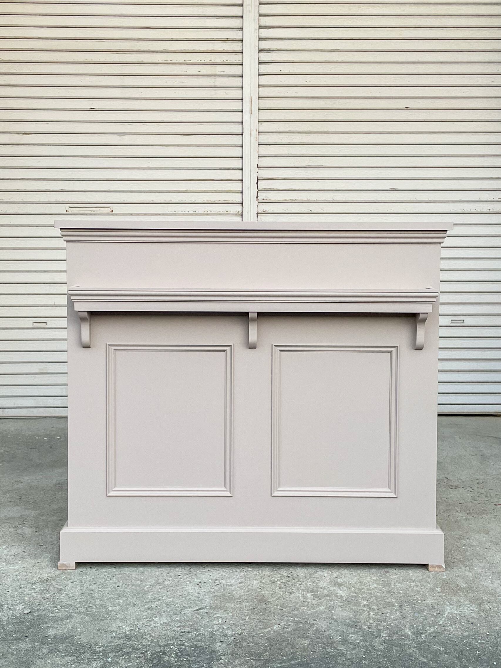 オーダーメイドアンティーク調レジカウンター147 （美容サロン向け