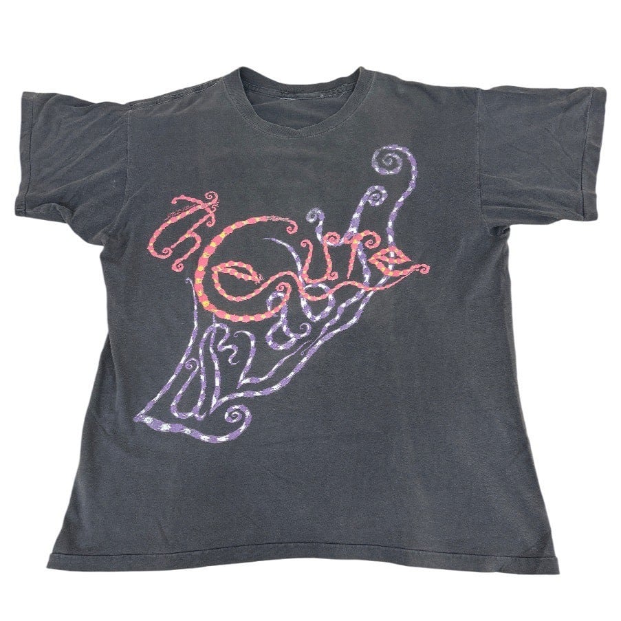 Oasis リアム・ギャラガー フォトプリント Tシャツ ブラック Lee Fits