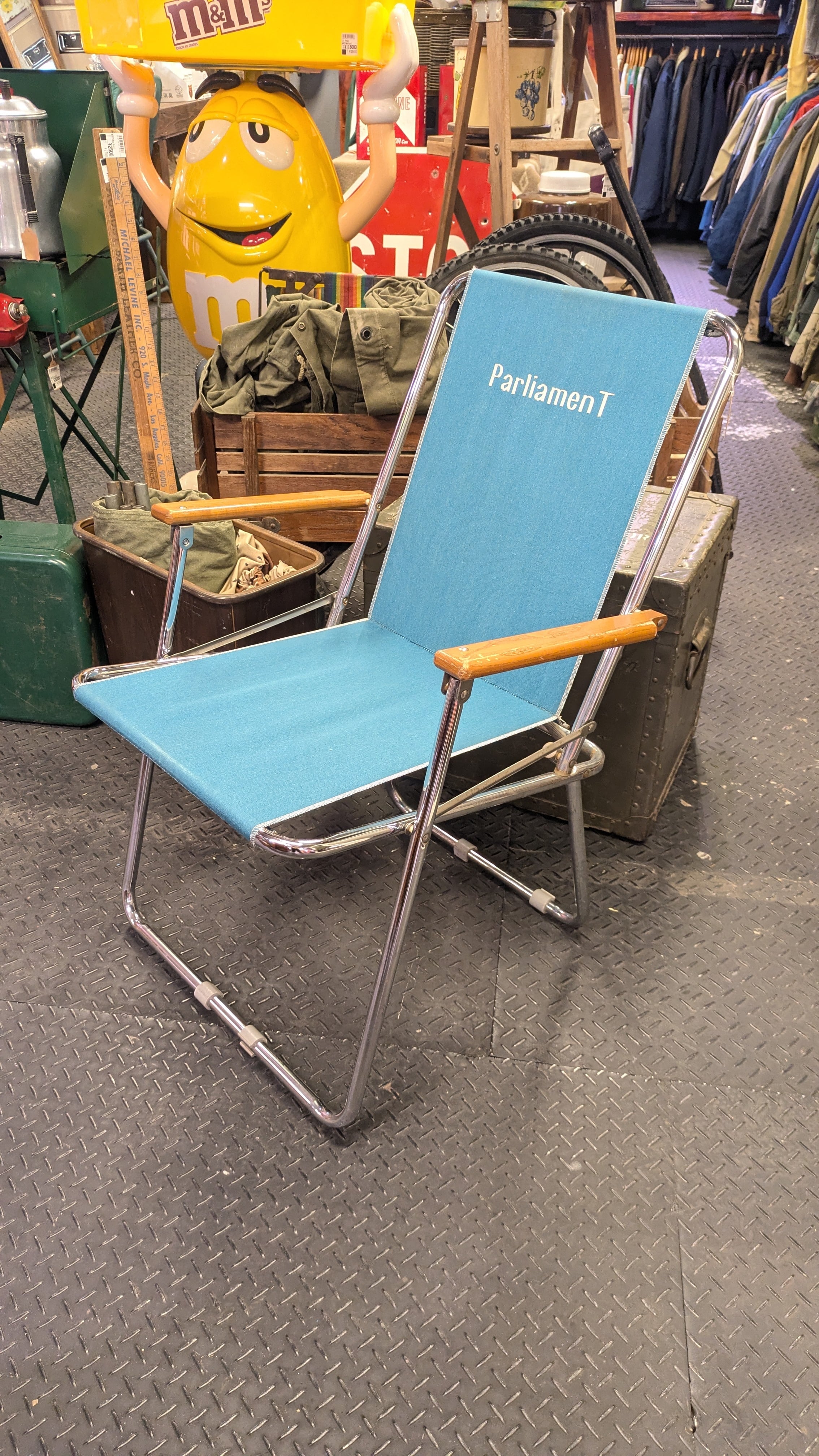 Vintage ZIPDEE Chair AirstreamChair USA Antique Camping ParliamenT