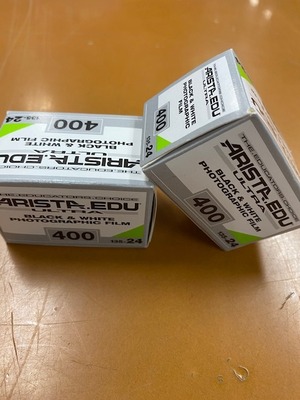 Arista EDU Ultra 白黒フィルムISO400, 35mm x 24枚