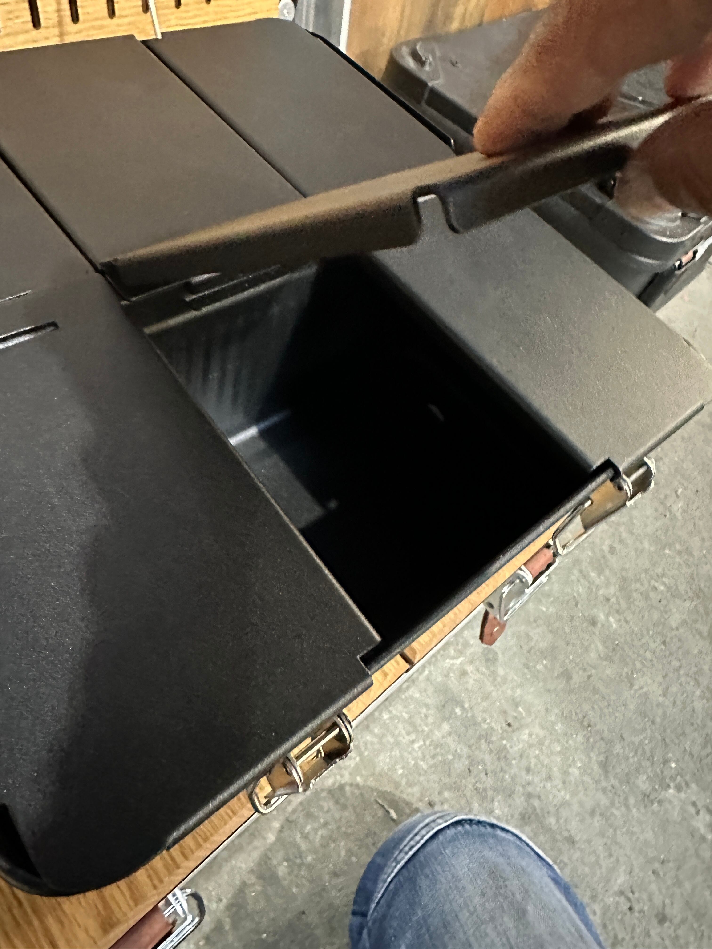 アルミ天板 (３枚) LUNCHBOX用三分割天板(ブラック)3枚1セット | 1050works