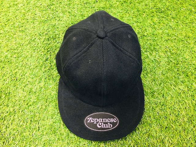 Zepanese Club × Crepuscule C/C G-PANEL CAP BLACK 32.5JH9389 