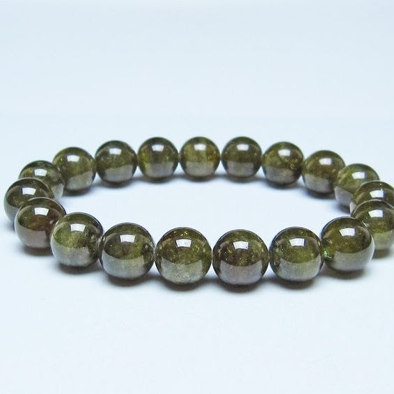 ツァボライト ブレスレット 10mm一点物 おまかせ便 111-49754