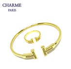 cz diamond T series (gold)