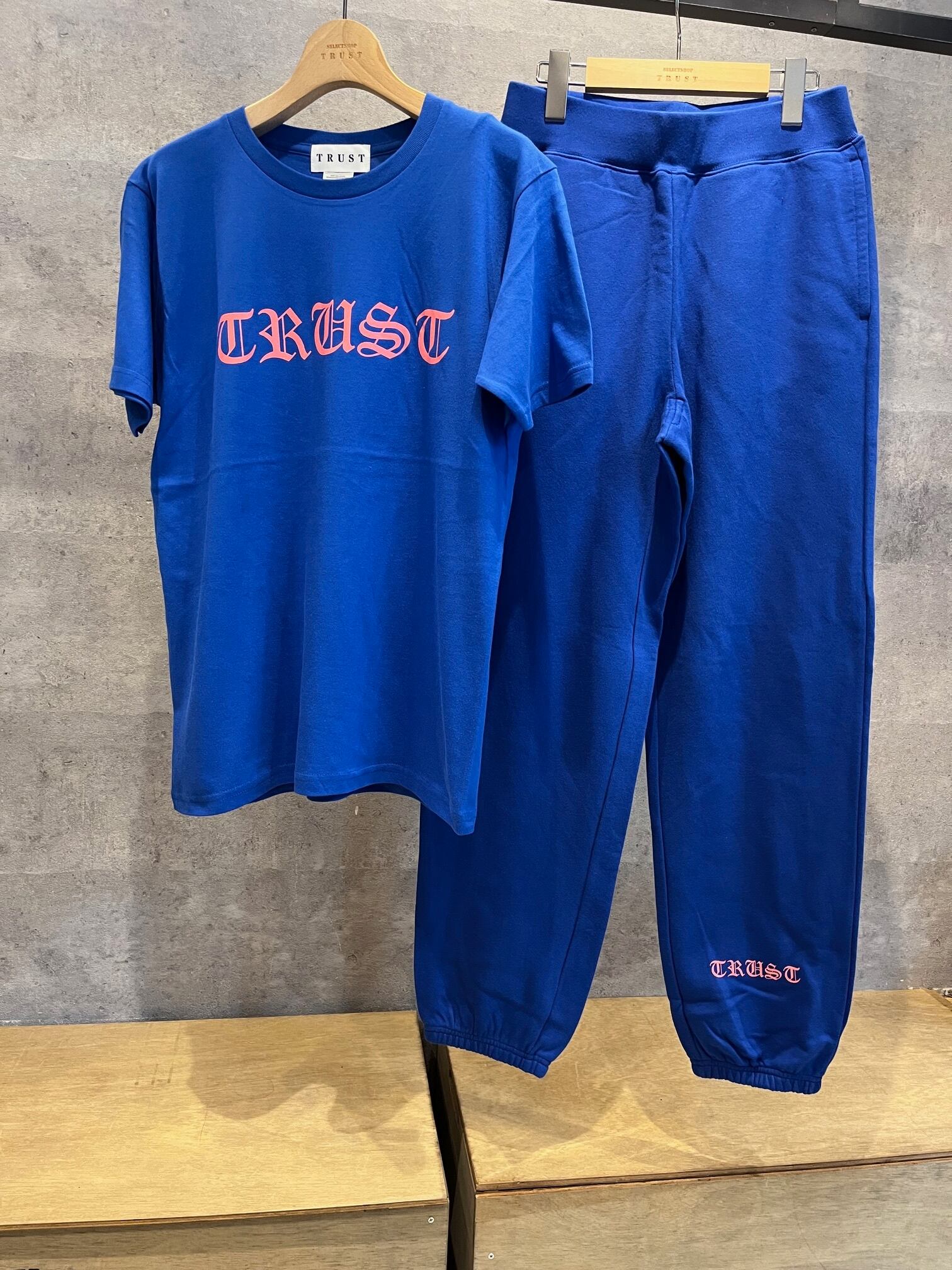 【ブルー】original 半袖Longセットアップ