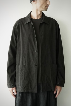 <SAMPLE>ND-GV Gabardine  / Work  Shirts (LOGWOOD BLACK)