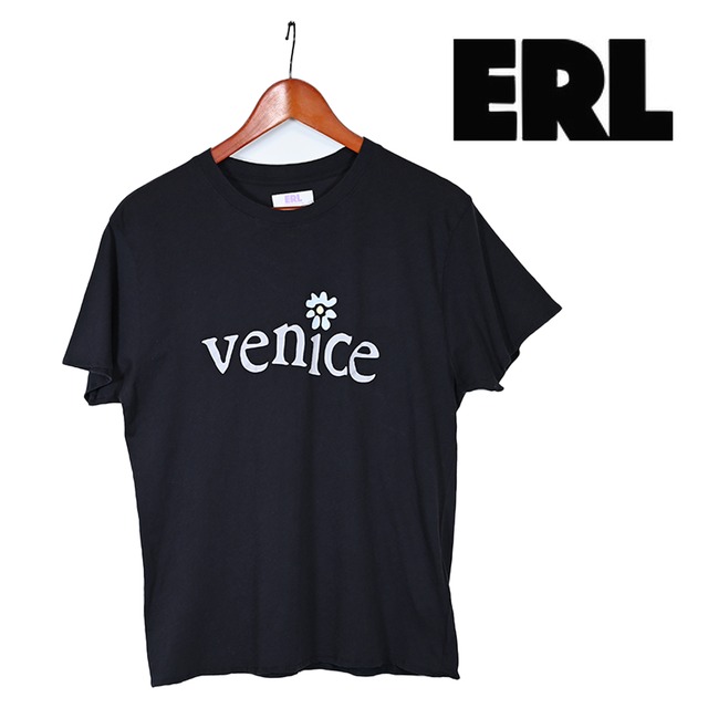 ERL / イーアールエル UNISEX VENICE PRINT TSHIRT ERL05T006