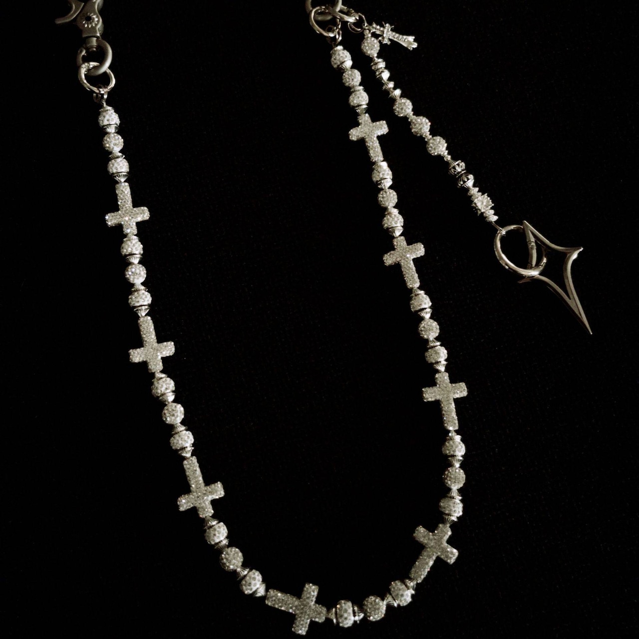 ダイヤクロス ウォレットチェーン G181