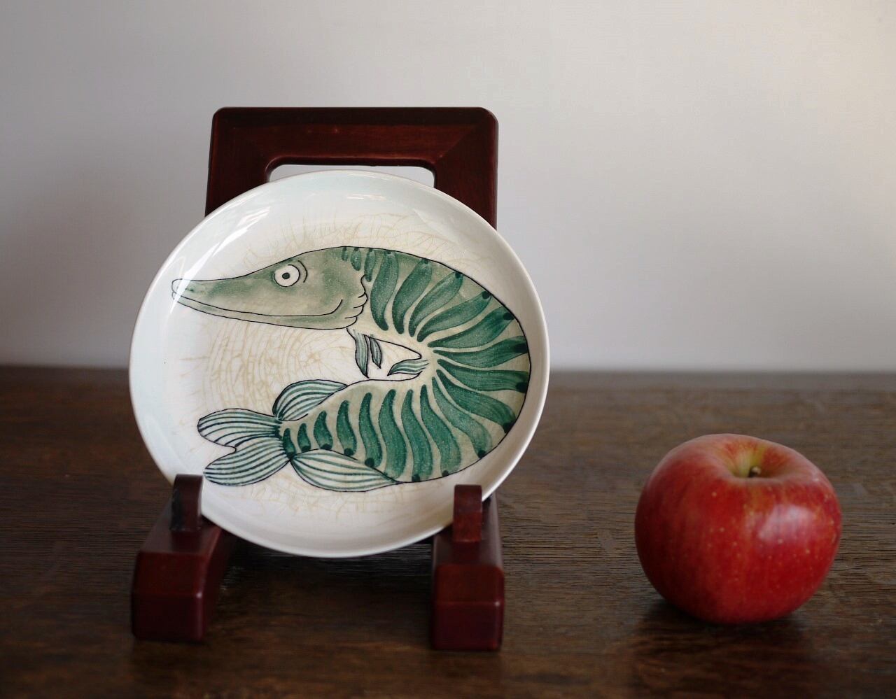 ARABIA アラビア KALA カラ 魚 プレート 19㎝ 北欧 フィンランド Anja