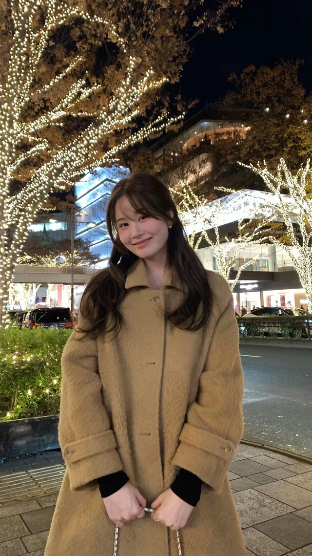 (OUNCE) baby  alpaca carol  coat / 2color