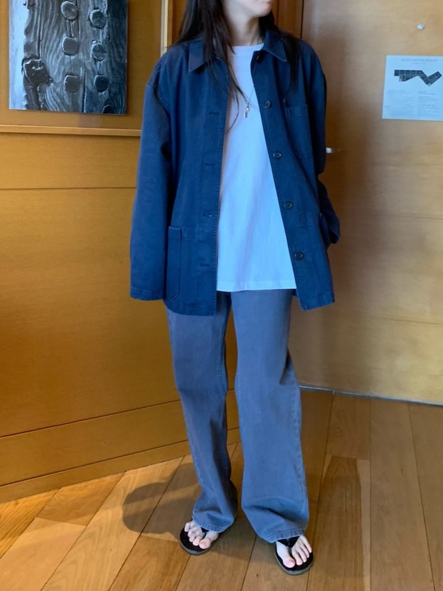 (予約) fl lanel / Classic dying denim 1color