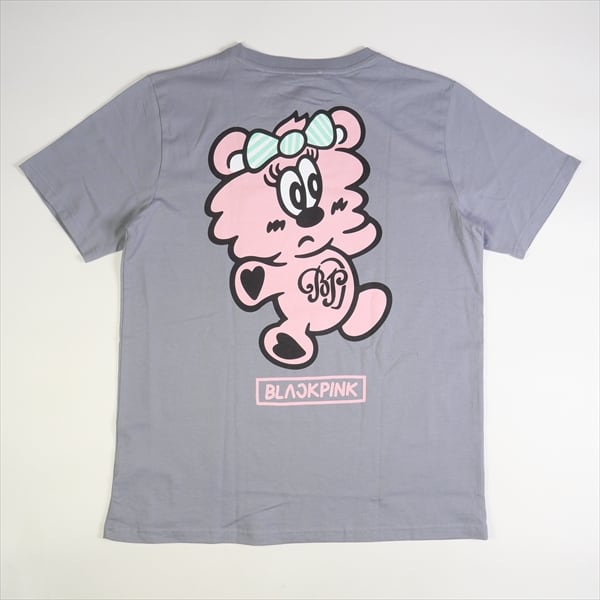 豪華で新しい BLACKPINK VERDY PLUSH Tシャツ グレー Mサイズ Tシャツ