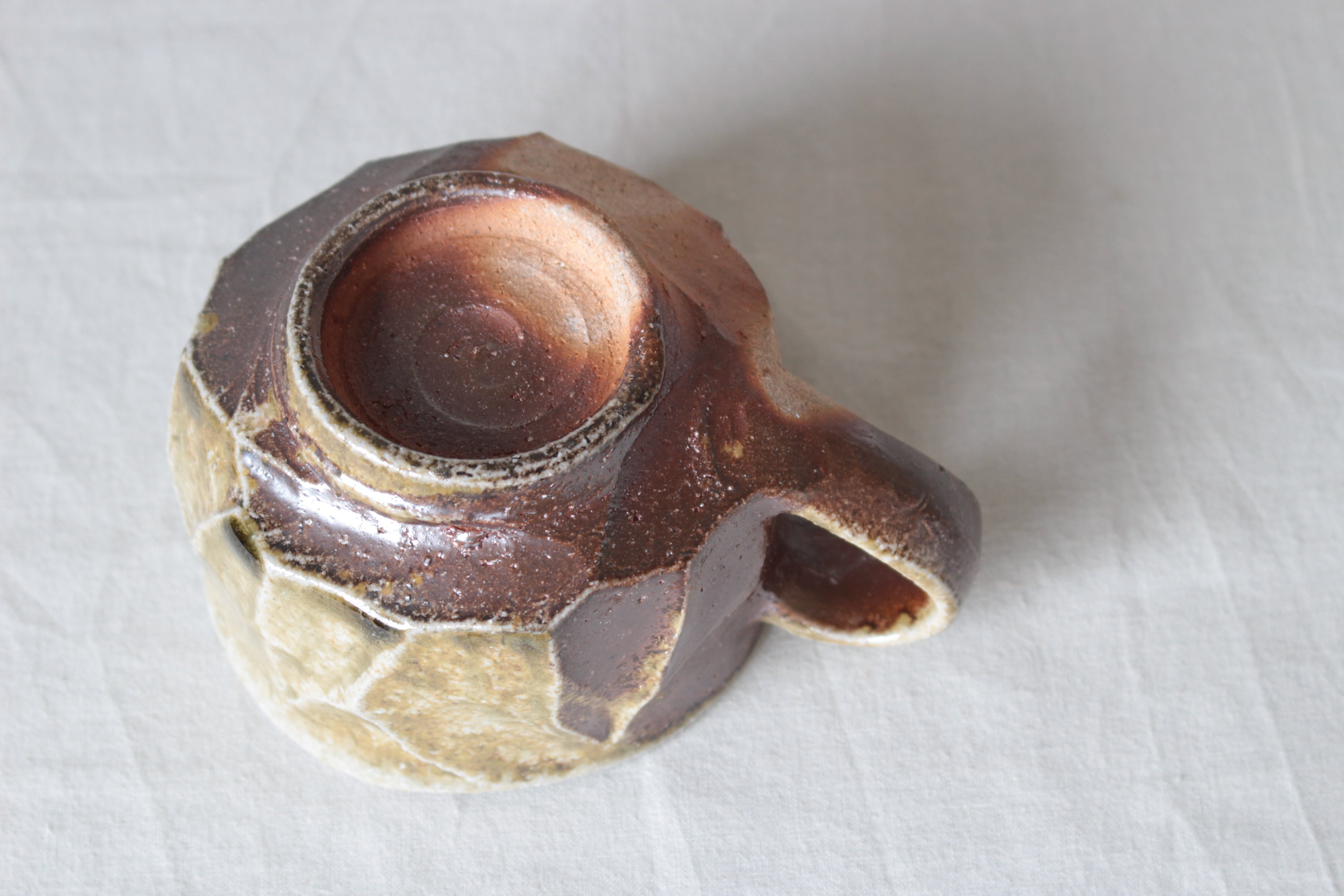 (ちゃそ断捨離さん専用)備前焼コーヒーカップ5客セット(山口正倫作) カップ＆ソーサー Burcombe（バークム）｜鹿児島睦