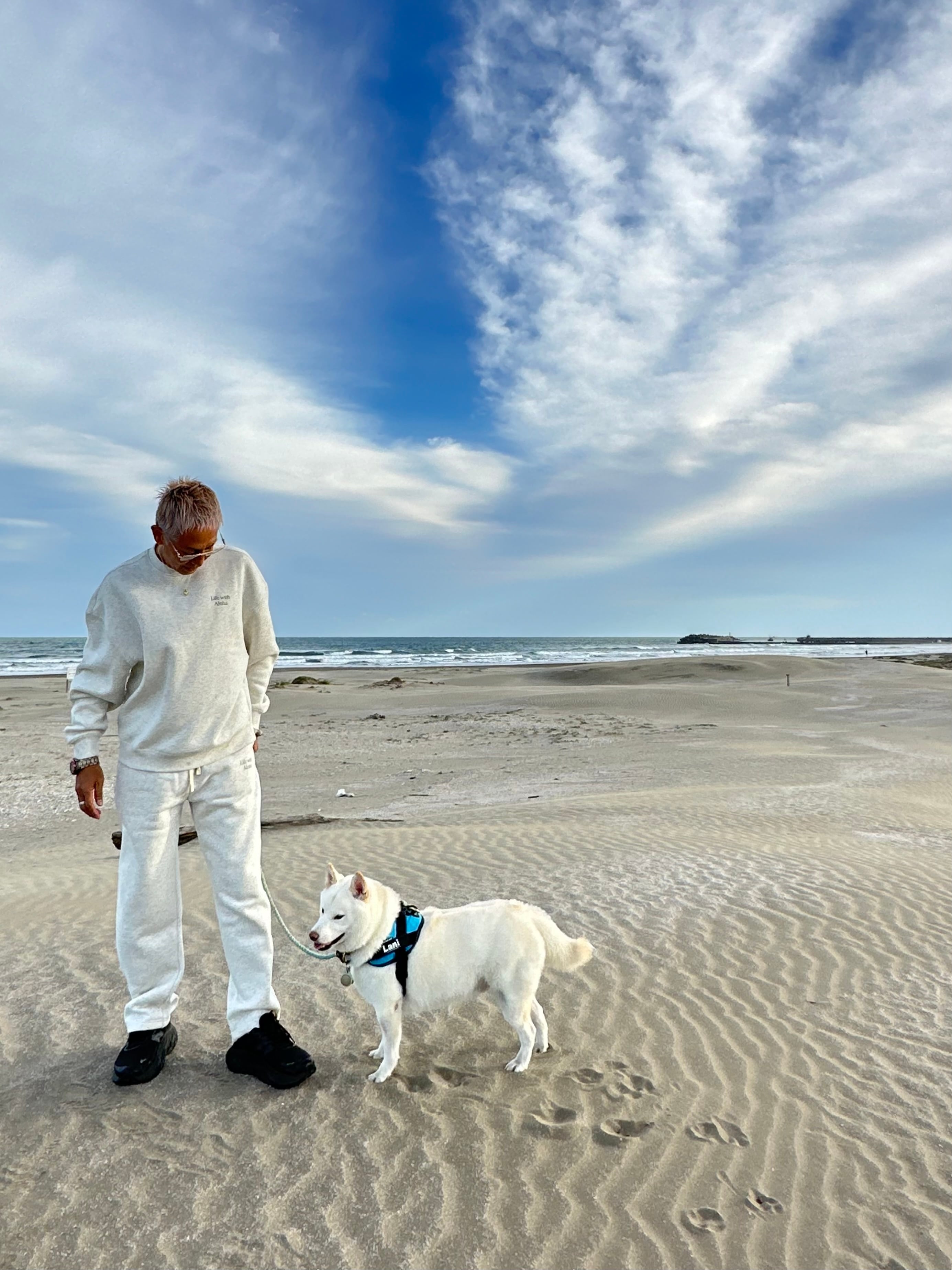 8th anniversary LIFE with aloha トレーナー (単品)￥12,000(￥13,200)