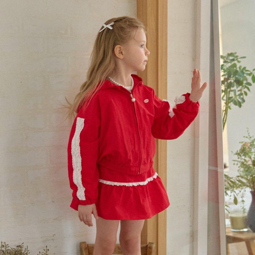 «予約»«ジュニアサイズあり»«berry berry» ホリージャケット 2colors